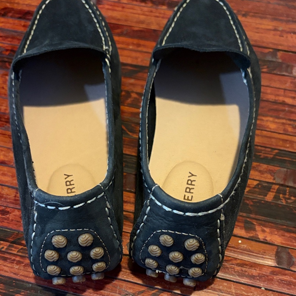 Like NEW Sperry Women's black Moccasins/Loafers - Picture 5 of 6